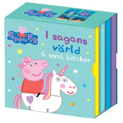 I sagans värld - 4 små böcker