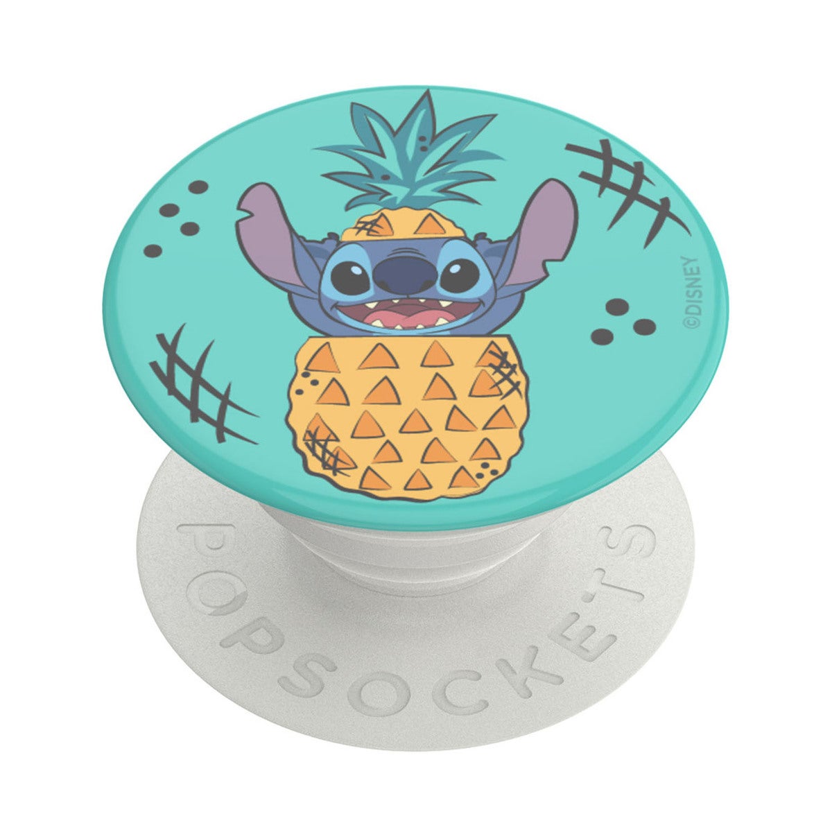 Matkapuhelimenpidike PopGrip Lisensoitu Stitch Pineapple