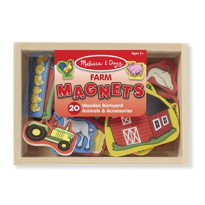 Wooden Magnets Farm