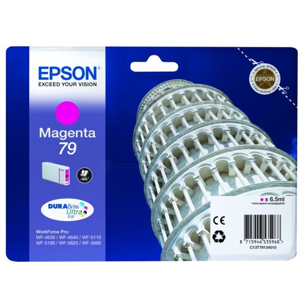EPSON Ink C13T79134010 79 Magenta Tower of Pisa