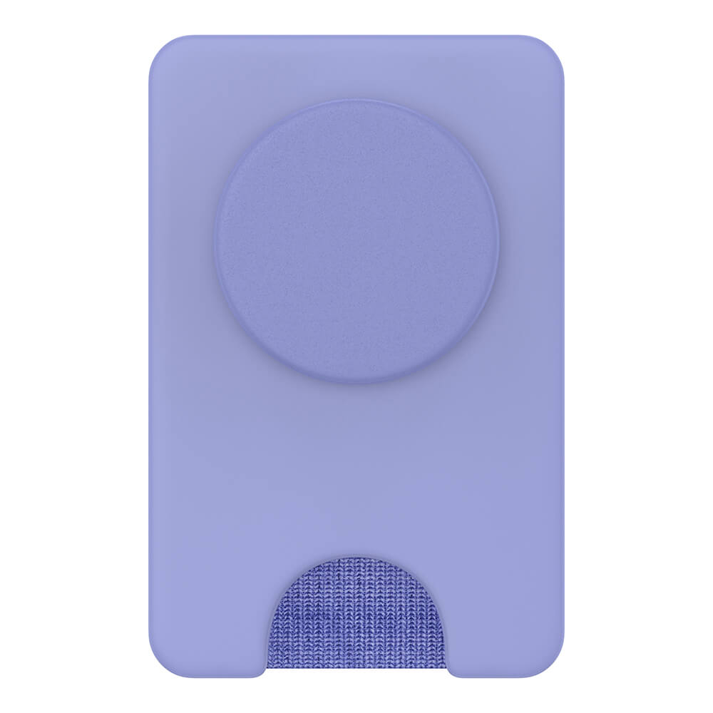 PopWallet+ for Magsafe with Grip Deep Periwinkle Purple