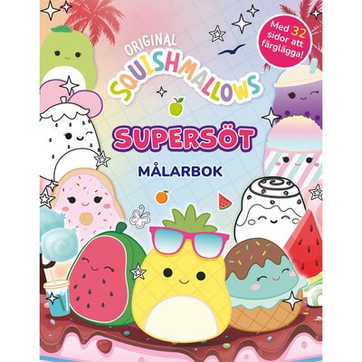 Målarbok: Supersöt