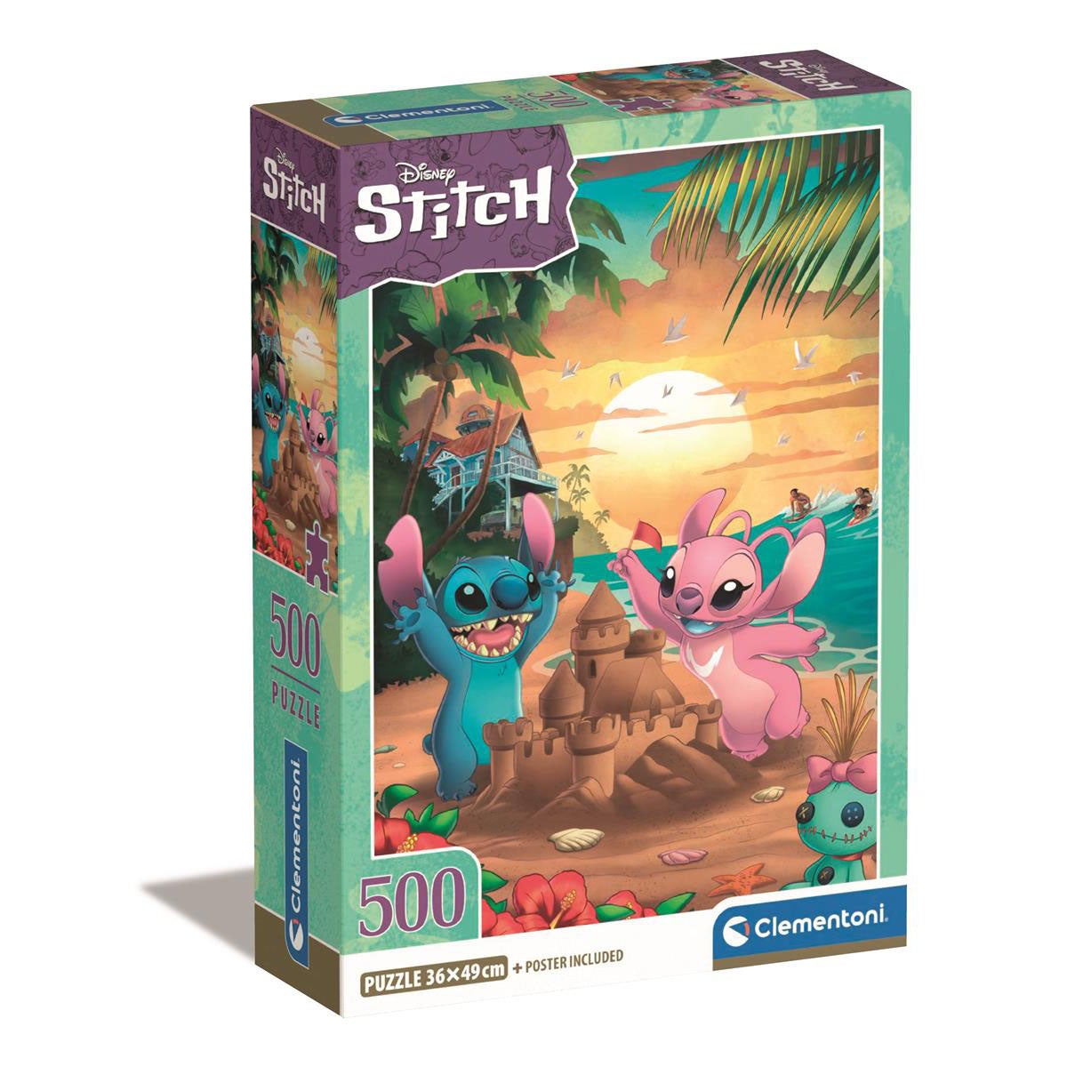 Puslespill 500 Pcs CB Disney Stitch