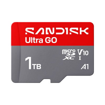 MicroSD Ultra GO 1TB 190MB/s C10 UHS U1 A1