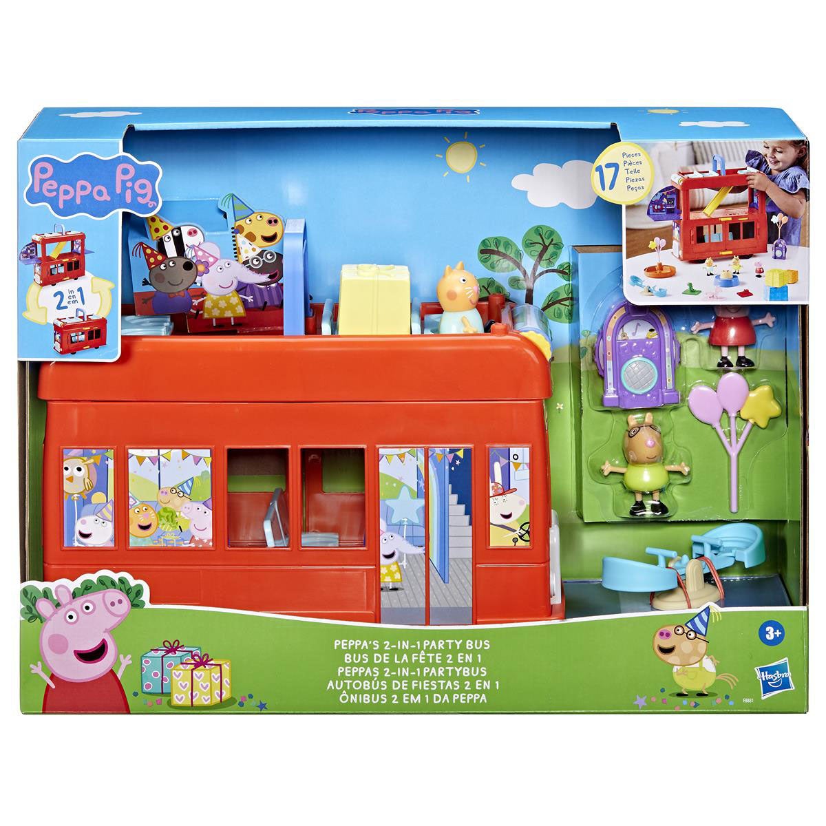 Peppa's 2 In 1 Party Bus