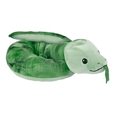 Pehmolelu Squishy Snakes 132 cm Vihreä