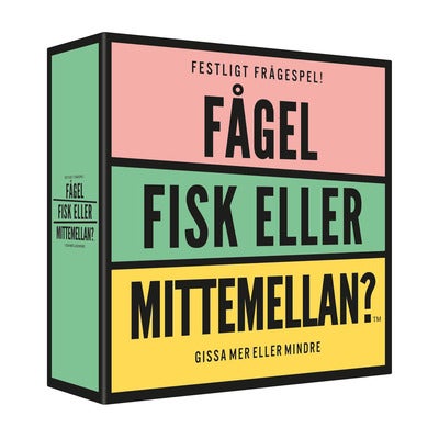Peli Fågel, Fisk Eller Mittemellan (SE)
