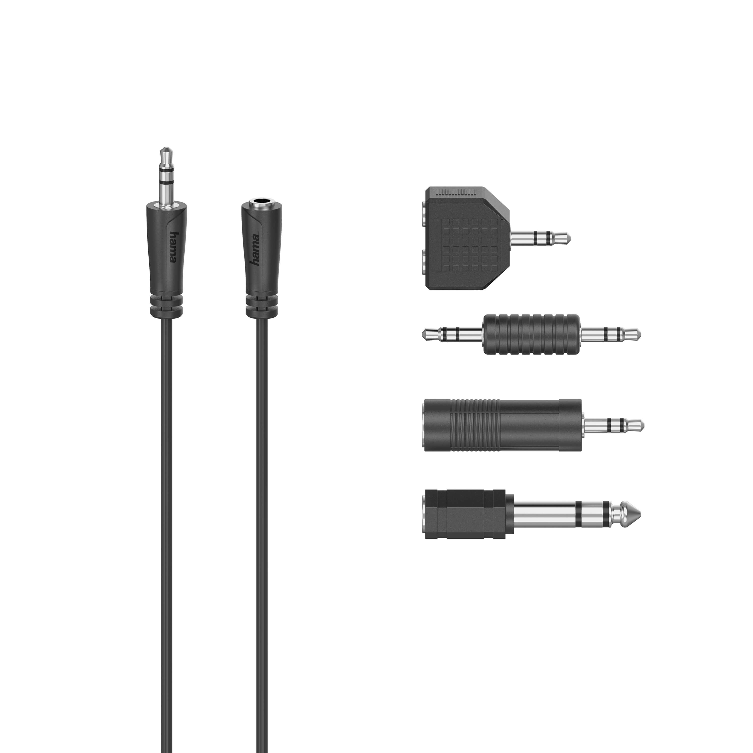 HAMA Audio AUX-KIT Black 2.5m