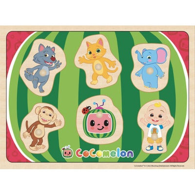 Cocomelon Shaped Wooden Puzzle