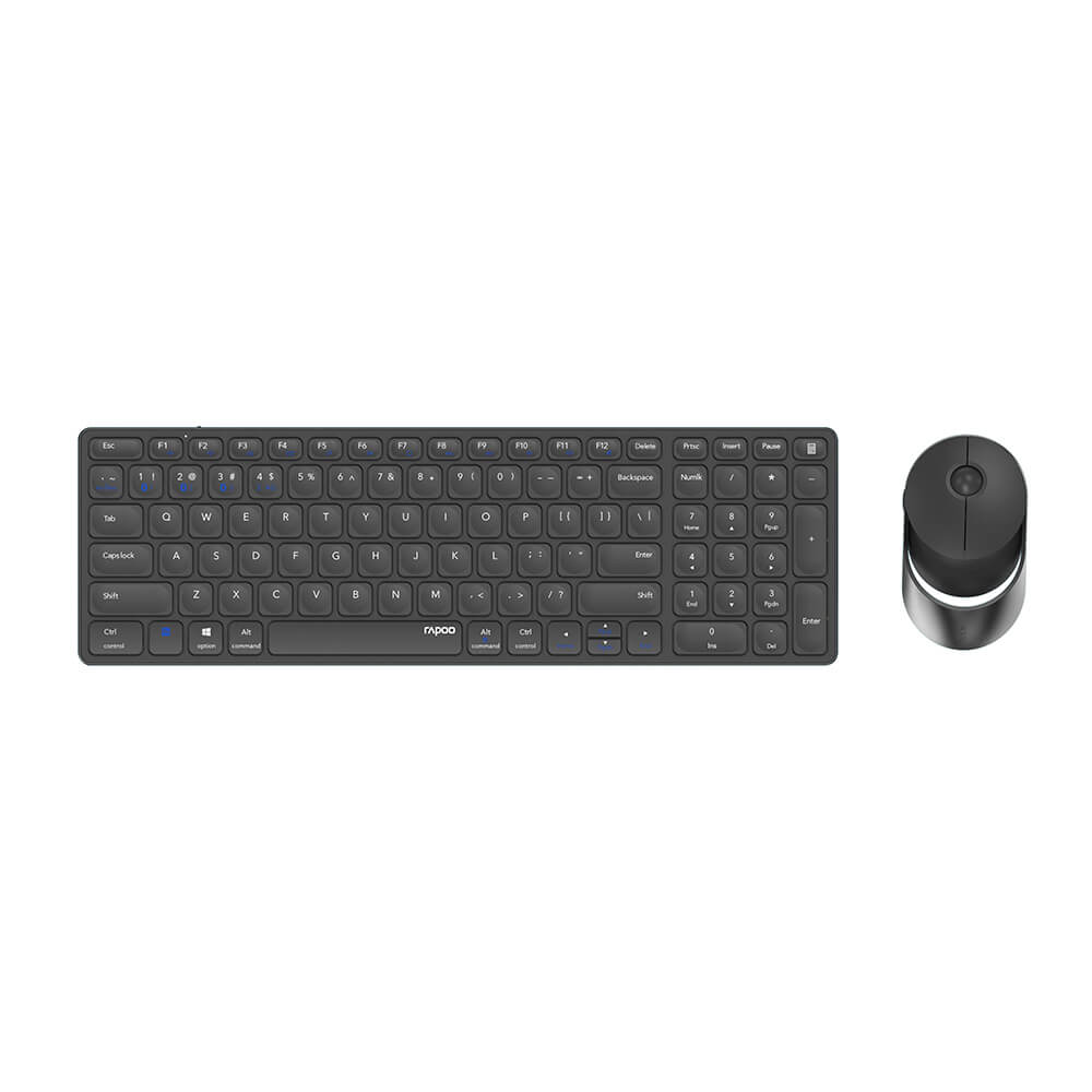 Keyboard/Mice Set 9750M Multi-Mode Wireless Dark Grey