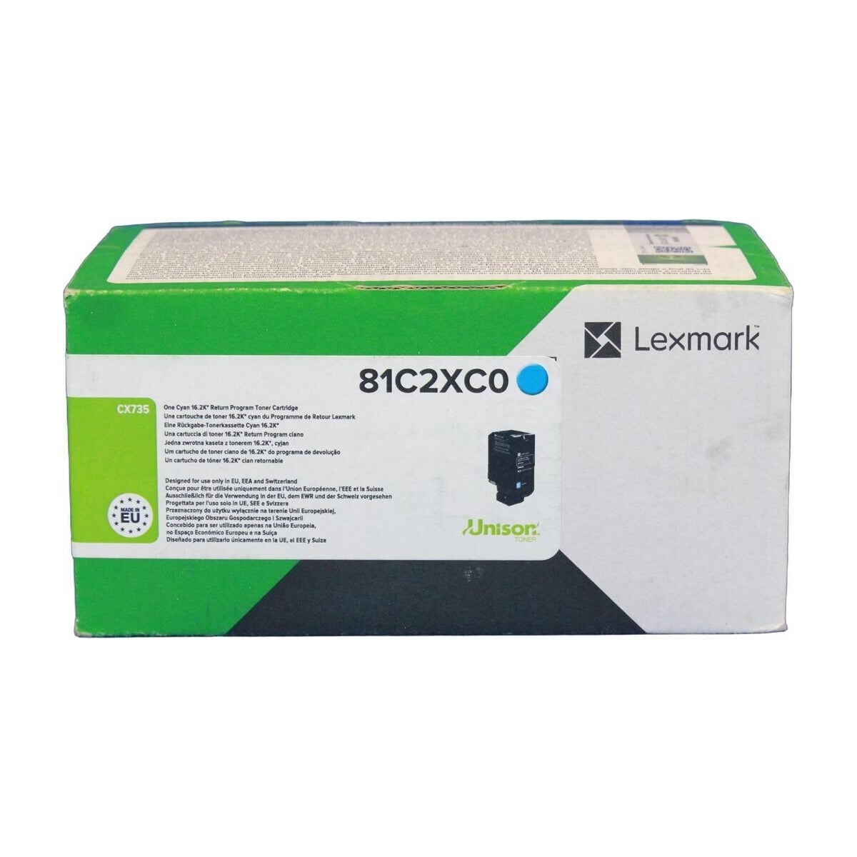 Toner 81C2XC0 XL Cyan