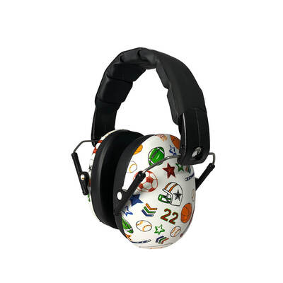 Ear Muffs Kids Sports White