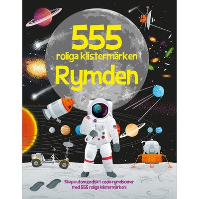 555 roliga klistermärken: Rymden