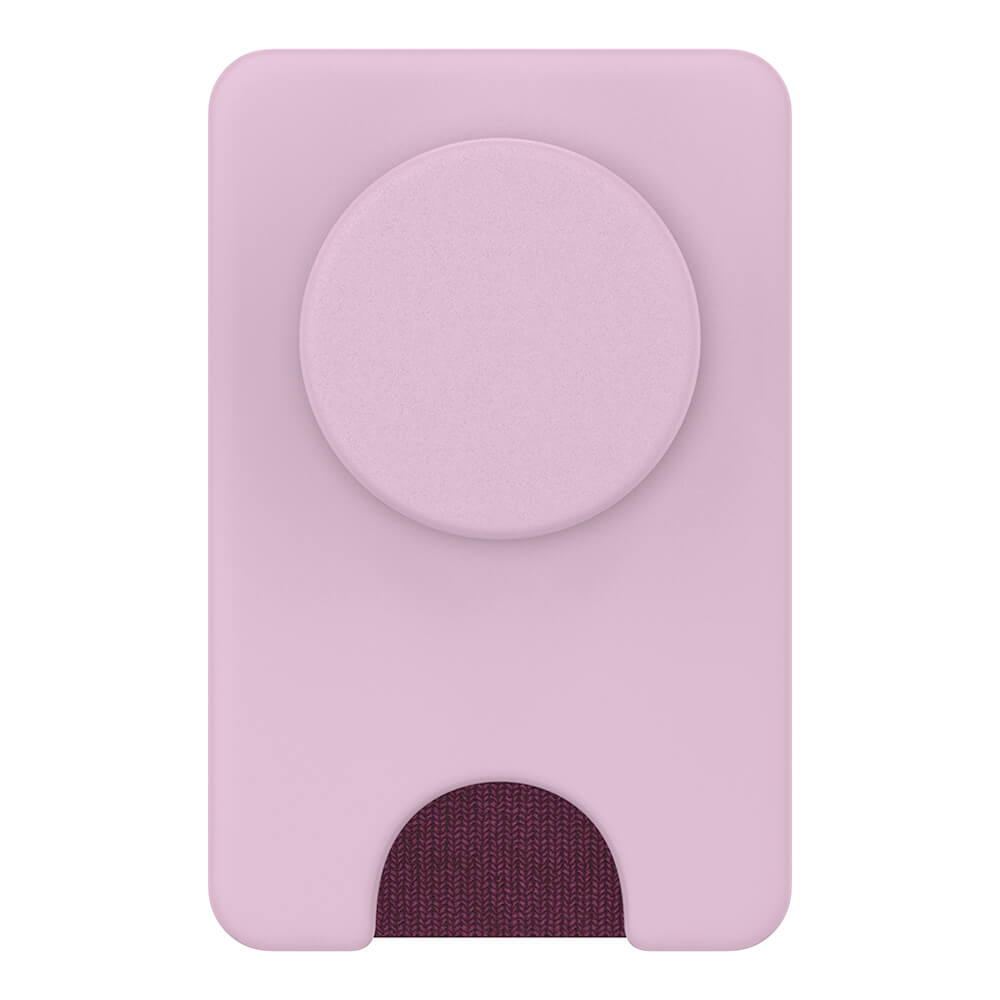 PopWallet+ för Magsafe med Grip Blush Pink