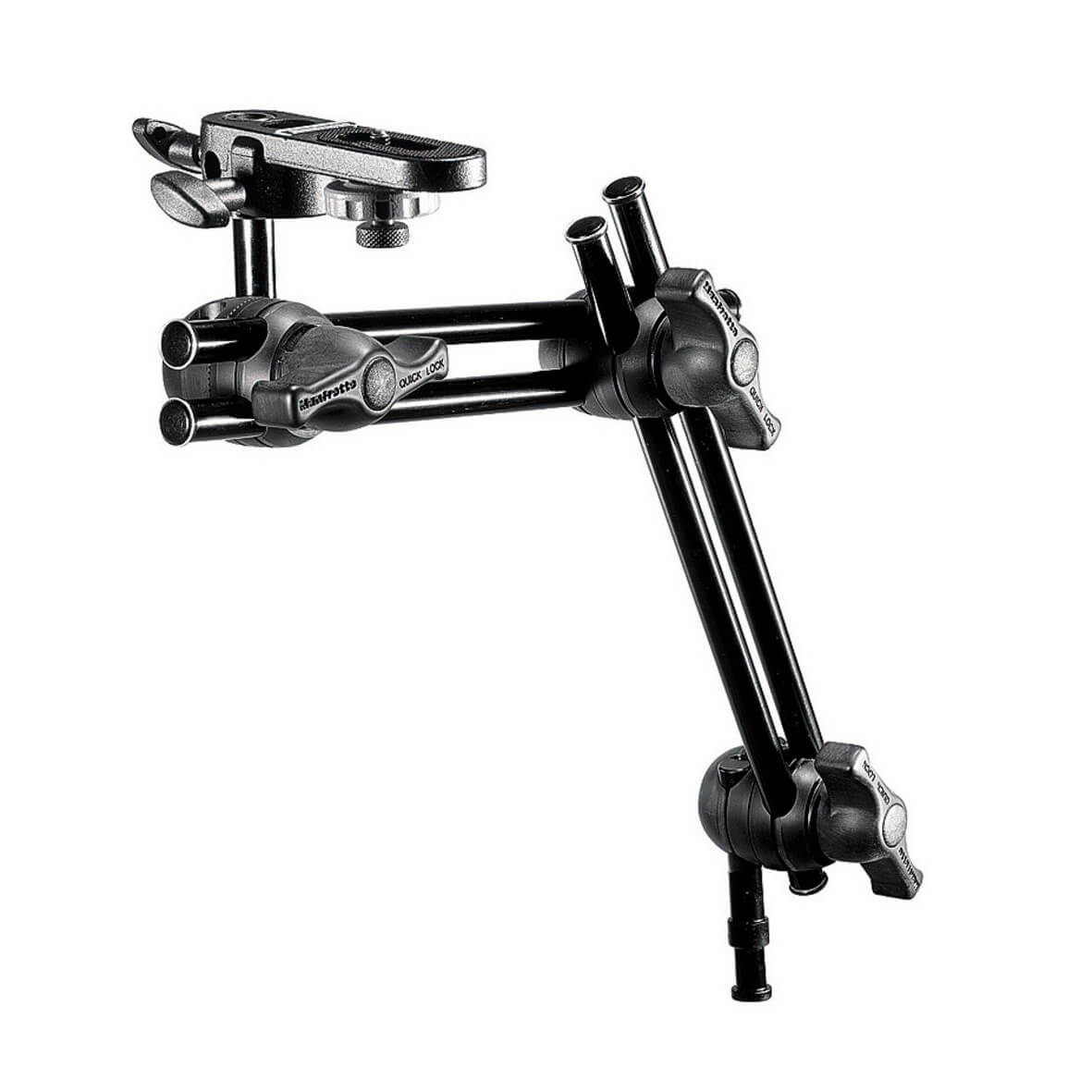 Double Arm396B-2, 2parts, +14 3BKT, aluminum, black