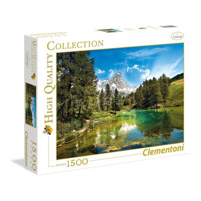 Puslespill 1500 Pcs High Quality Collection Blue Lake