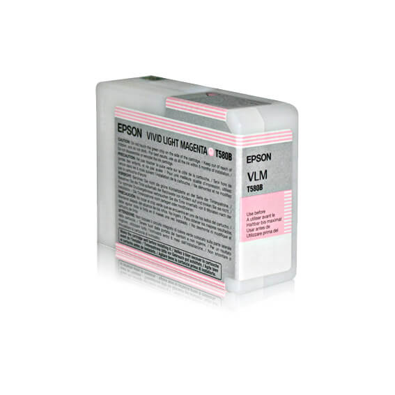 EPSON Ink UltraChrome K3 T580B00 Vivid Light Magenta 80ml