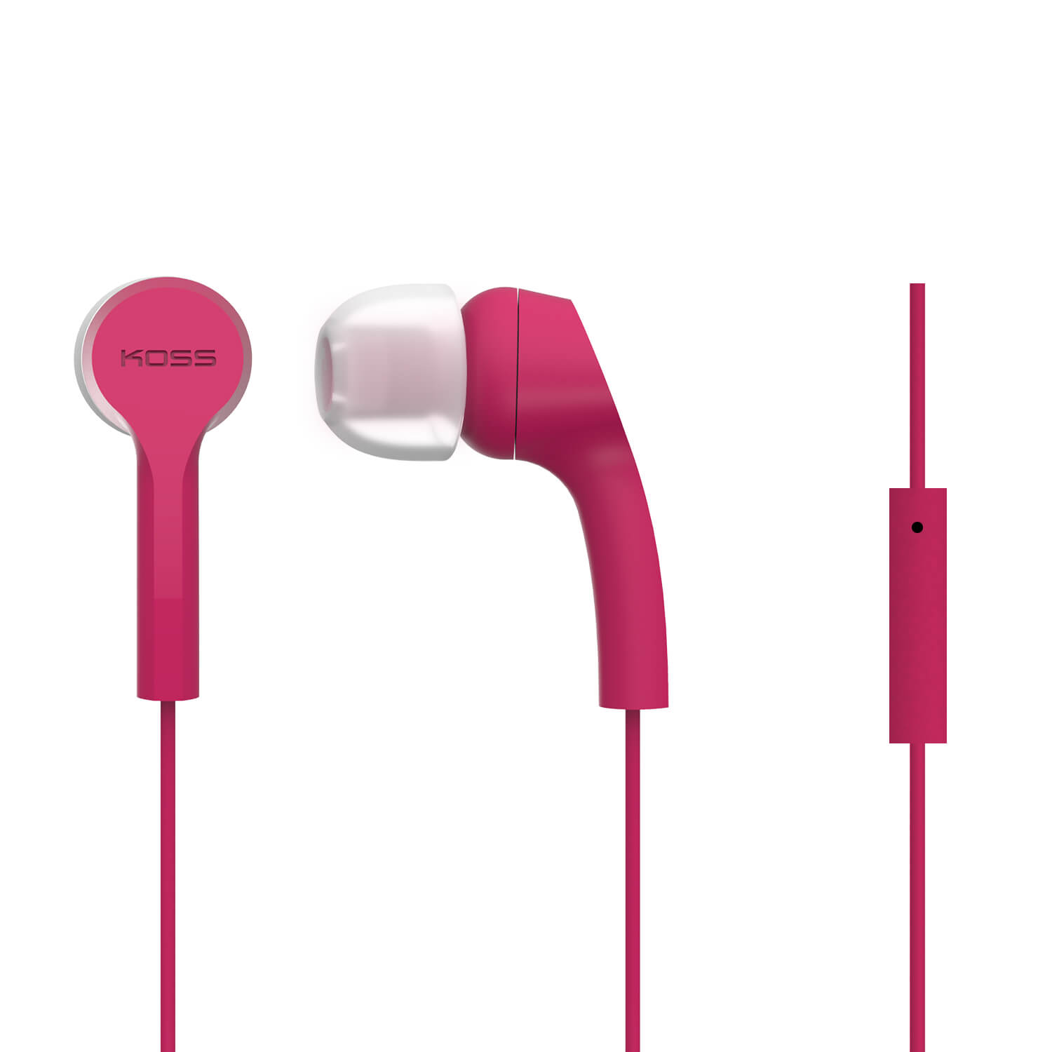 KOSS Kuuloke KEB9i In-Ear Mic Pink