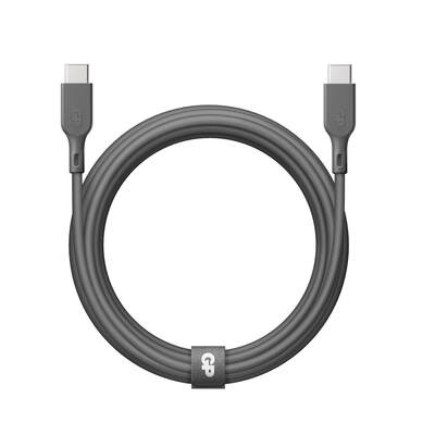 Kaapeli USB-C USB-C:hen 100W CC2P 2m