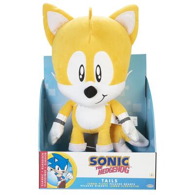 Sonic The Hedgehog Plush 18 Inch Jumbo Tails