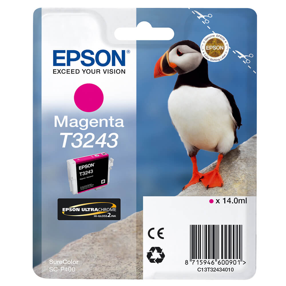 EPSON Ink UltraChrome T32434010 Magenta 14 ml