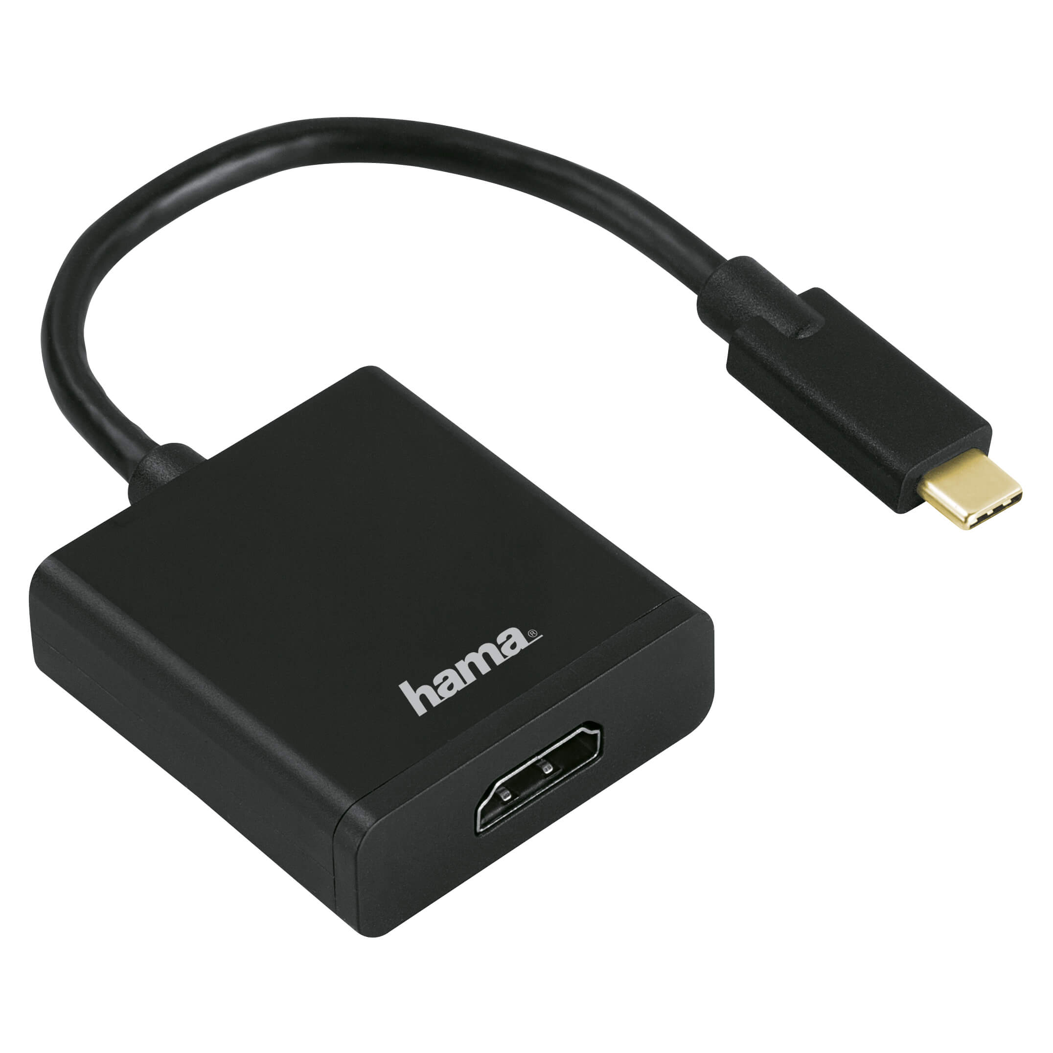 HAMA Adapter HDMI-USB-C Guld Svart