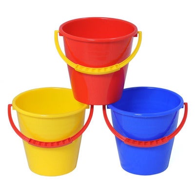 Bucket Hink 1,2 Lit Assorted Blue Red Yellow 14cm