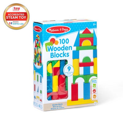 Wooden Blocks 100pcs