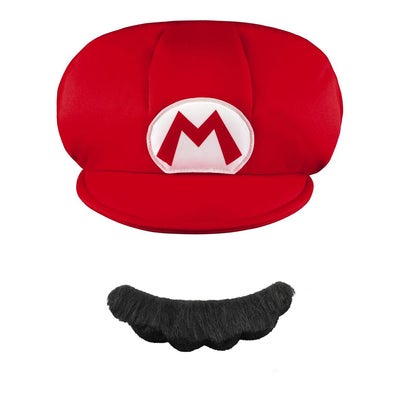 Super Mario Role Play Mario Hat & Mustache