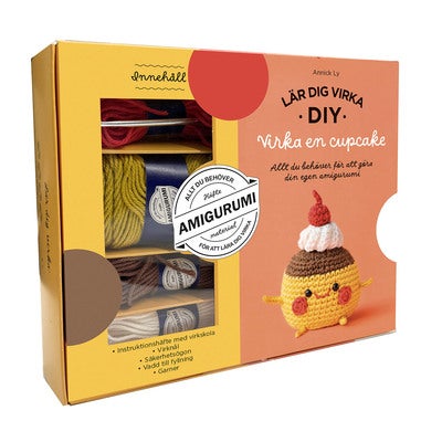 Amigurumi: Lär dig virka en cupcake