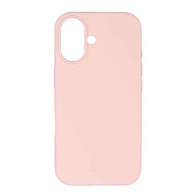 Mobilskal med Silikonkänsla Chalk Pink - iPhone 16