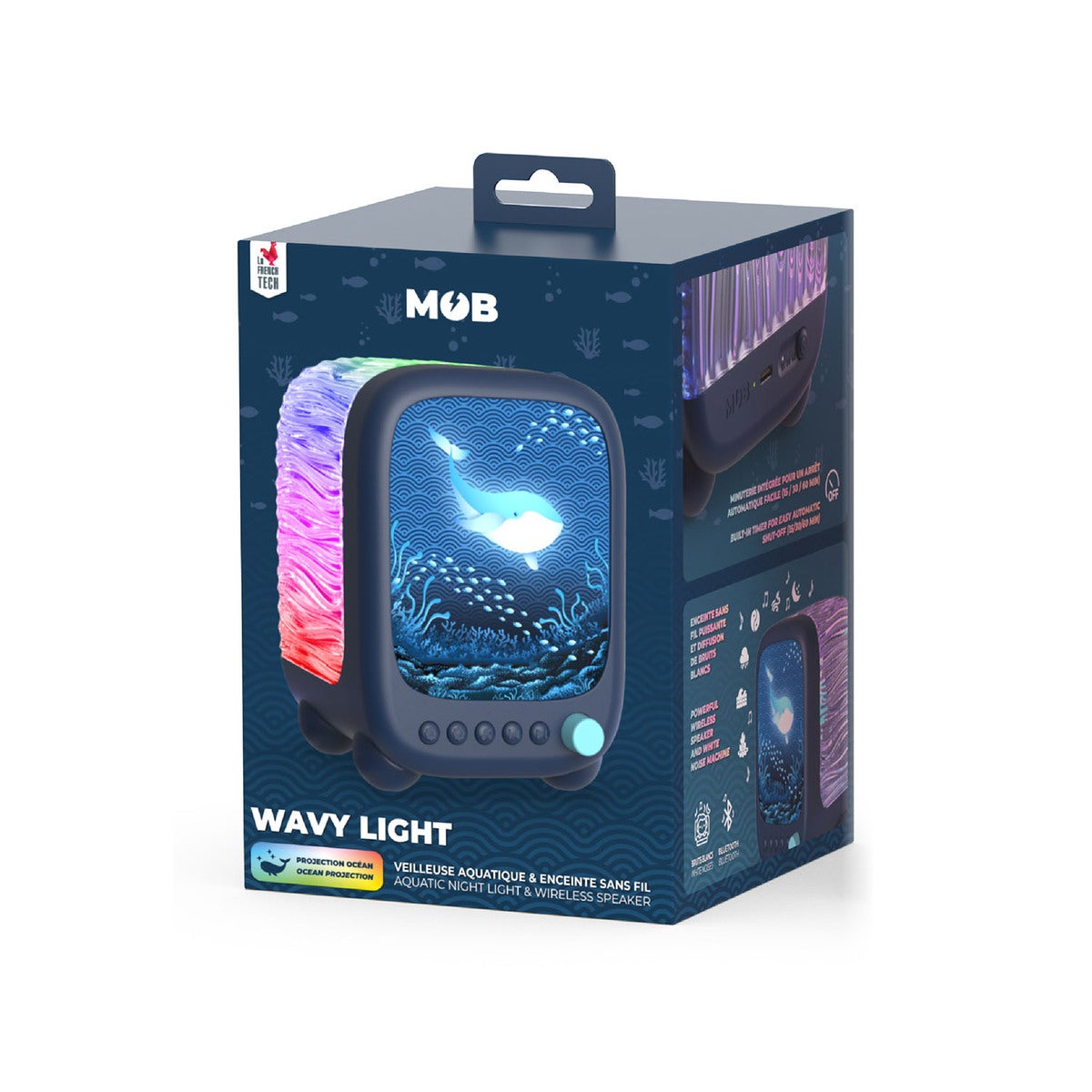 Nightlight Ocean Wavy Light Abyss Blue