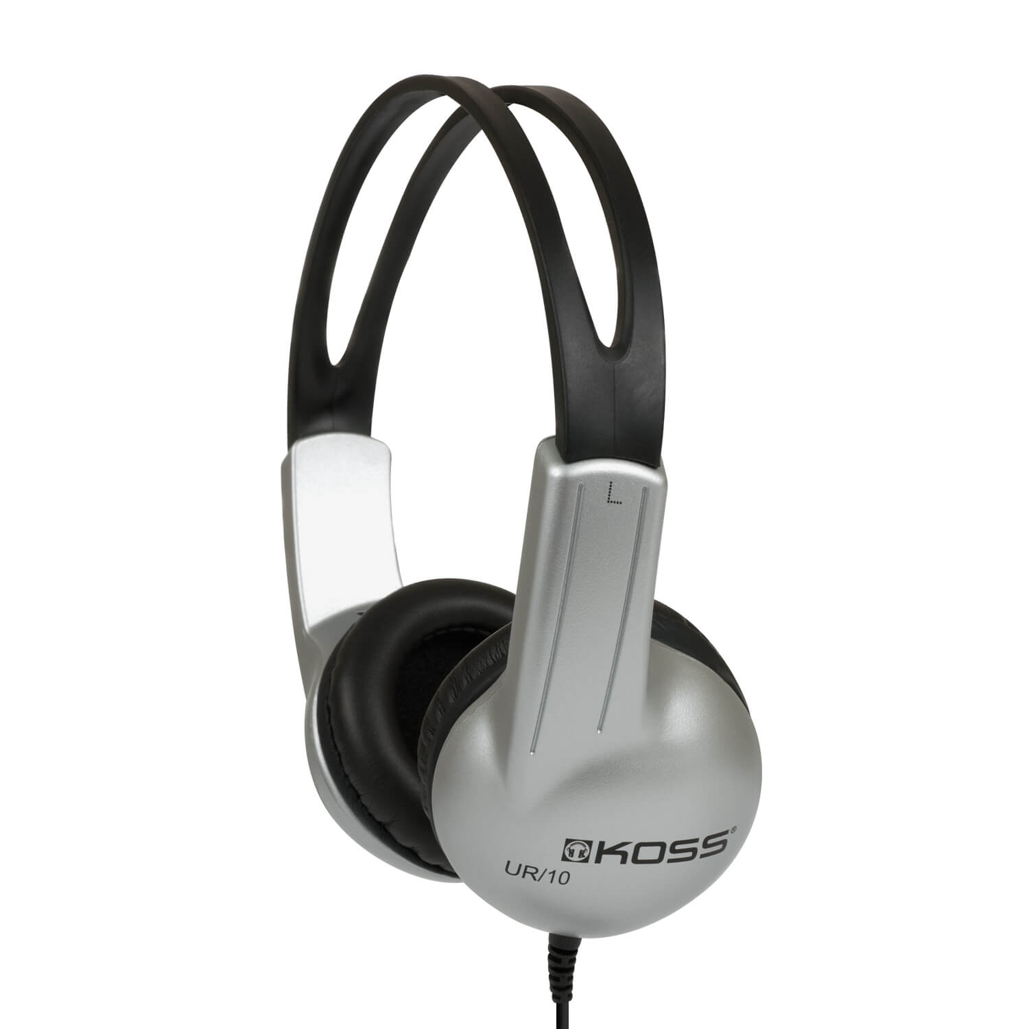 KOSS Stereo OverEar Headphones  UR10, Silver