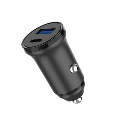 Charger 12/24V 1xUSB-C + 1xUSB-A PD 30W + QC18.0W MAX Black