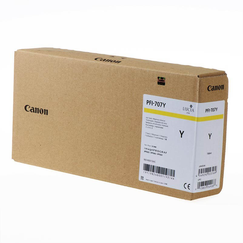 Musteet 9824B001 PFI-707 Keltainen