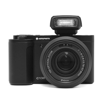 Digital Camera Realishot C130 CMOS 10x 24MP Black