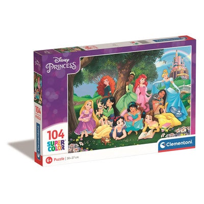 Puslespill 104 Pcs Disney Princess