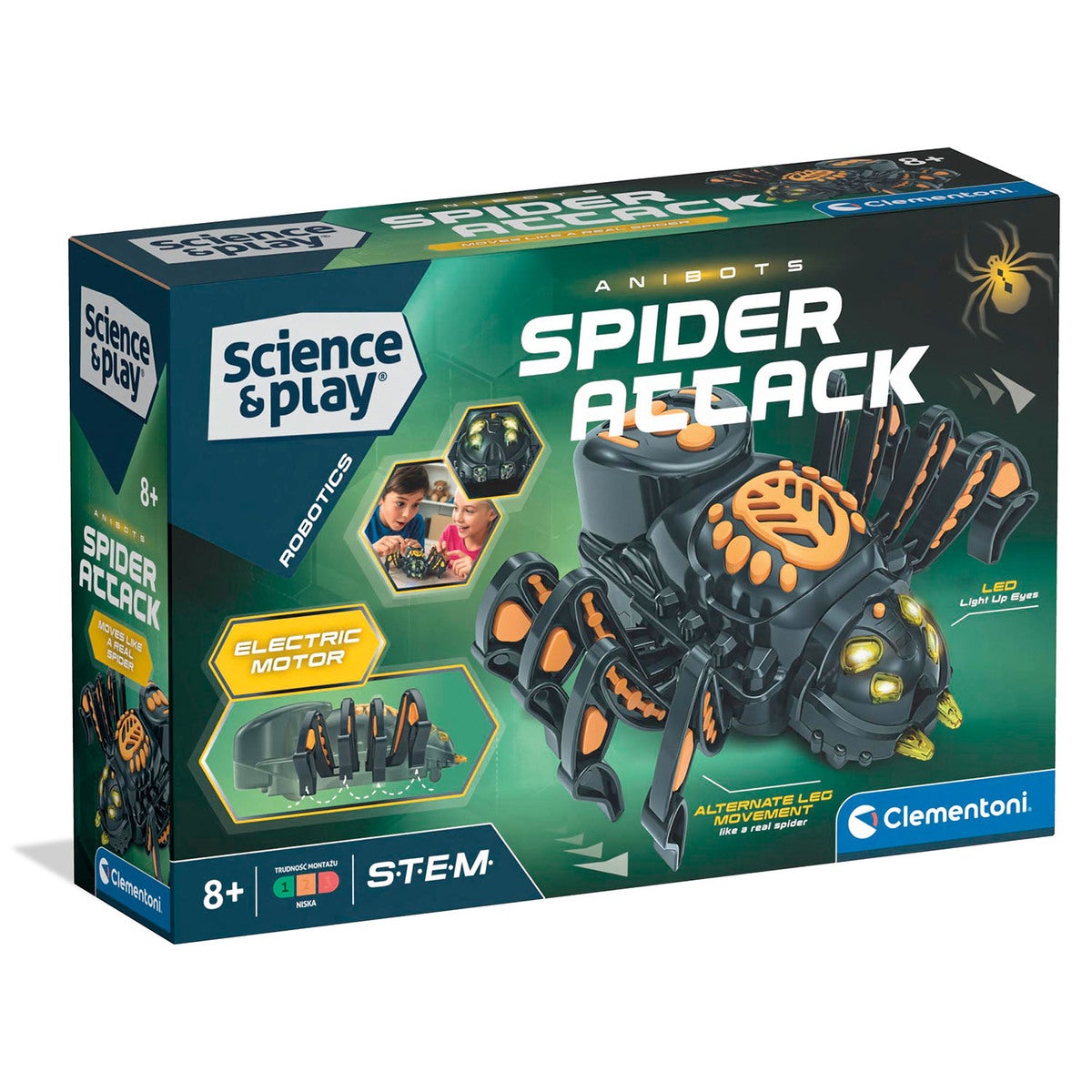 CLEMENTONI Science and Play Spider Robot