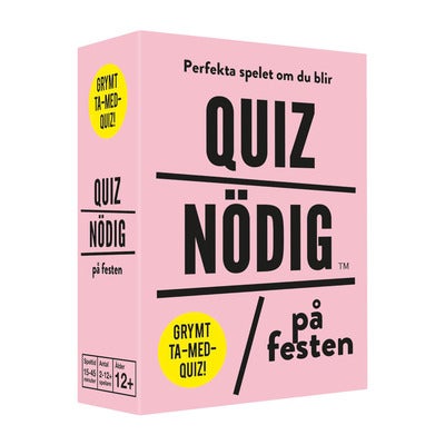 Peli QuizNödig - På Festen (SE)