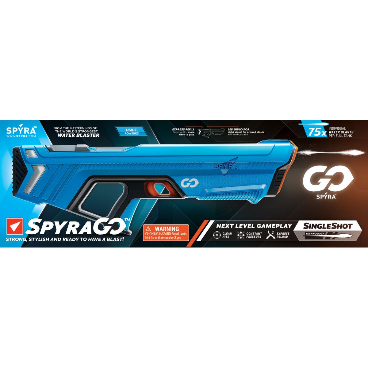 SpyraGo Blue