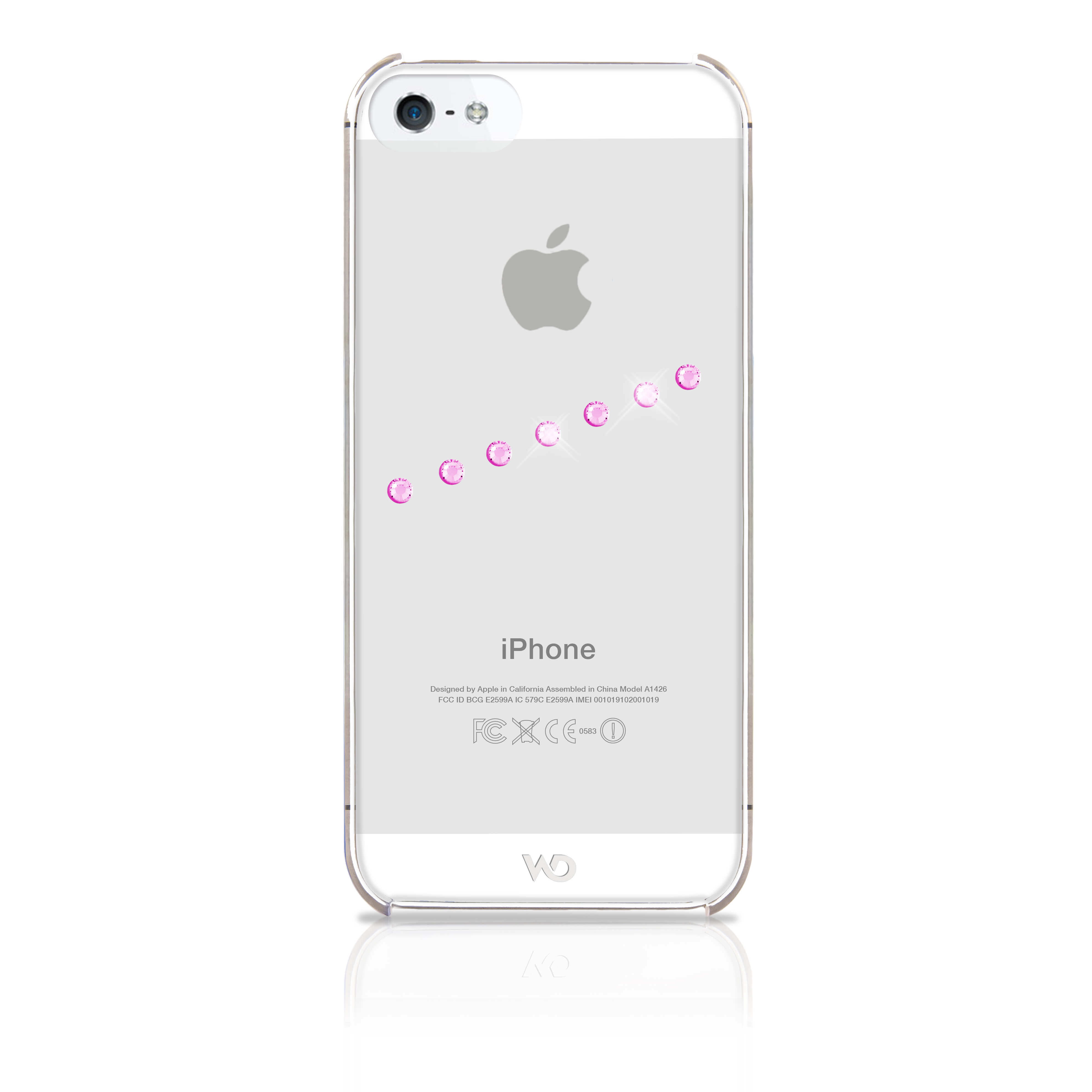 Sash Ice Mobile Phone Cover f or Apple iPhone 5/5s, pink