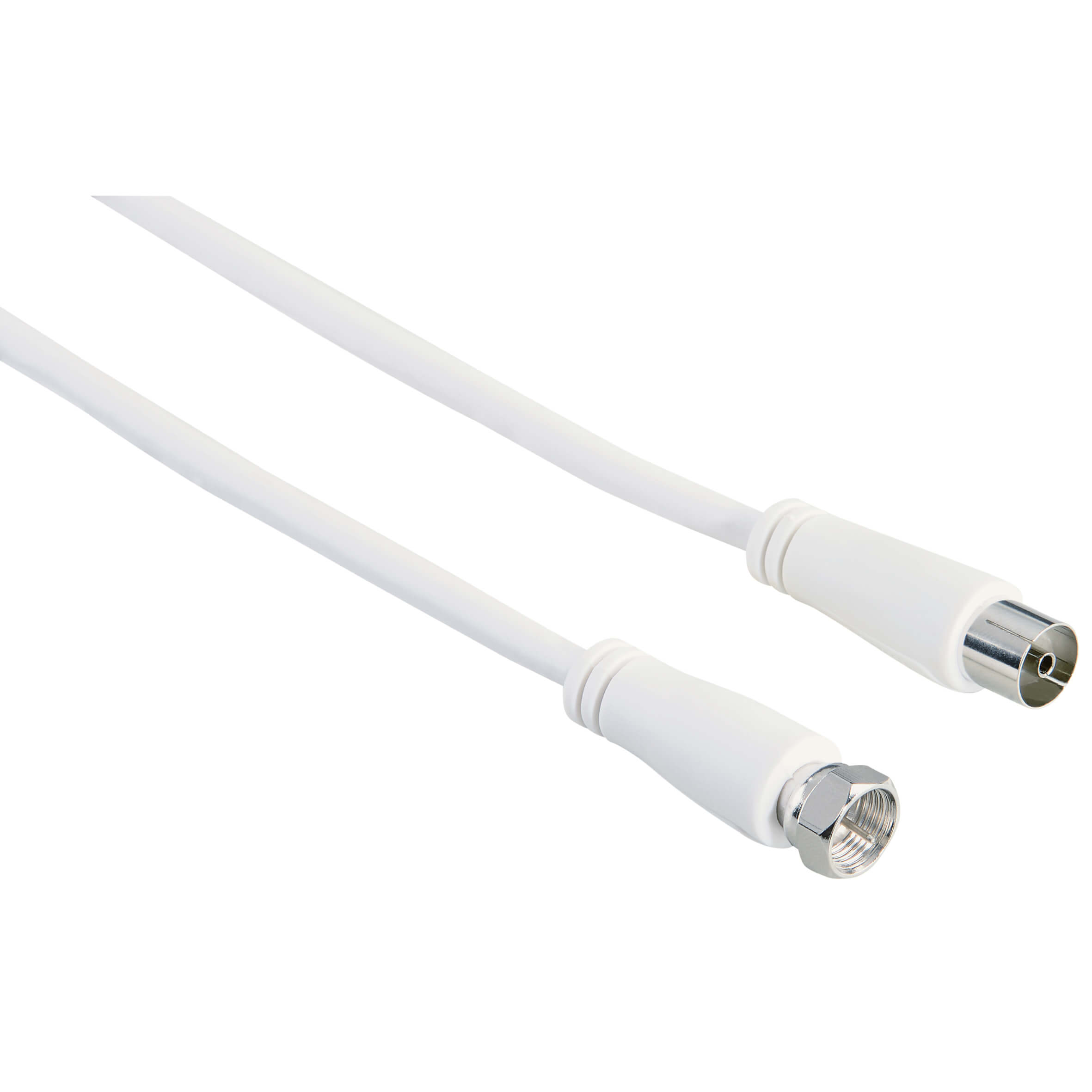 HAMA Cable Antenna 90dB F-Plug-Coax Female White 3m