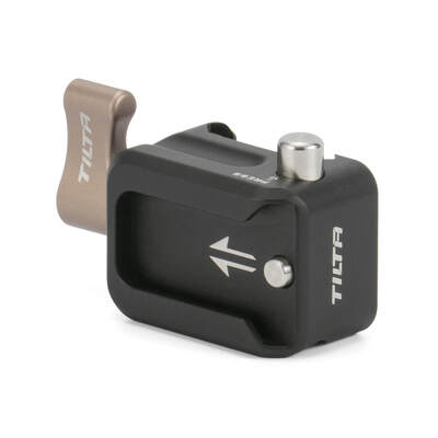  NATO Clamp to Cold Shoe Adapter Black