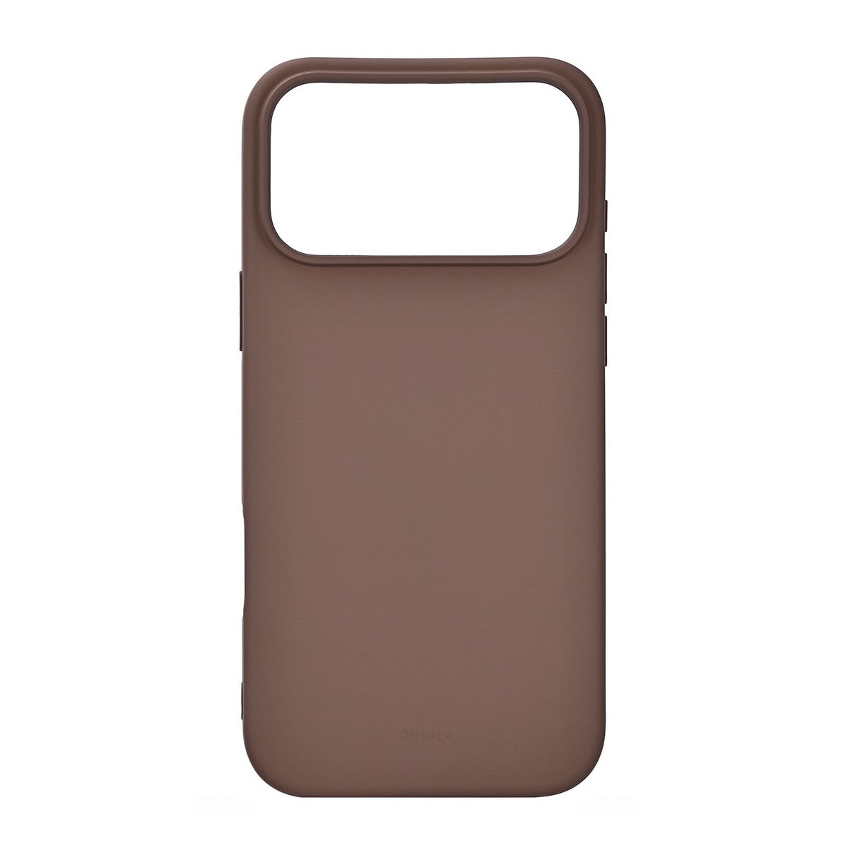 Mobildeksel med silikonfølelse Chocolate - iPhone 17 Pro Max