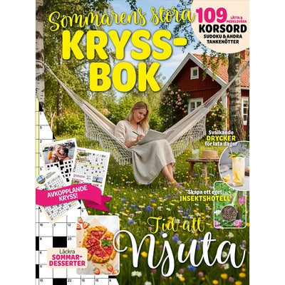 Sommarens stora kryssbok