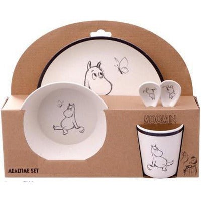 100% Melamine 5  Pcs Package (Plate, Bowl, Tumbler, 2 Spoons)