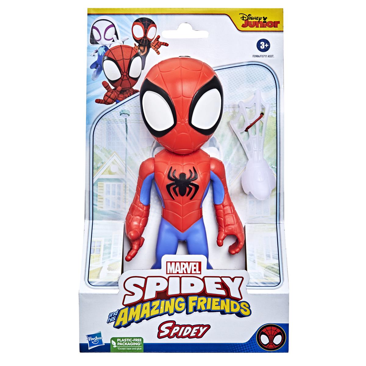Spidey and his Amazing Friends Supersized 9" Figur Spidey