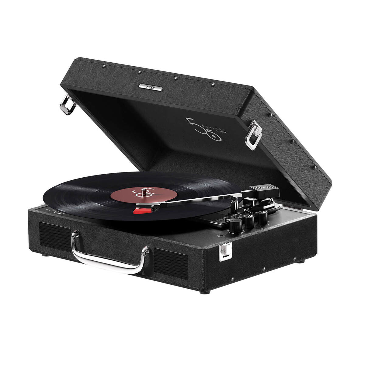 Record Player Revival 55 Stereo Black