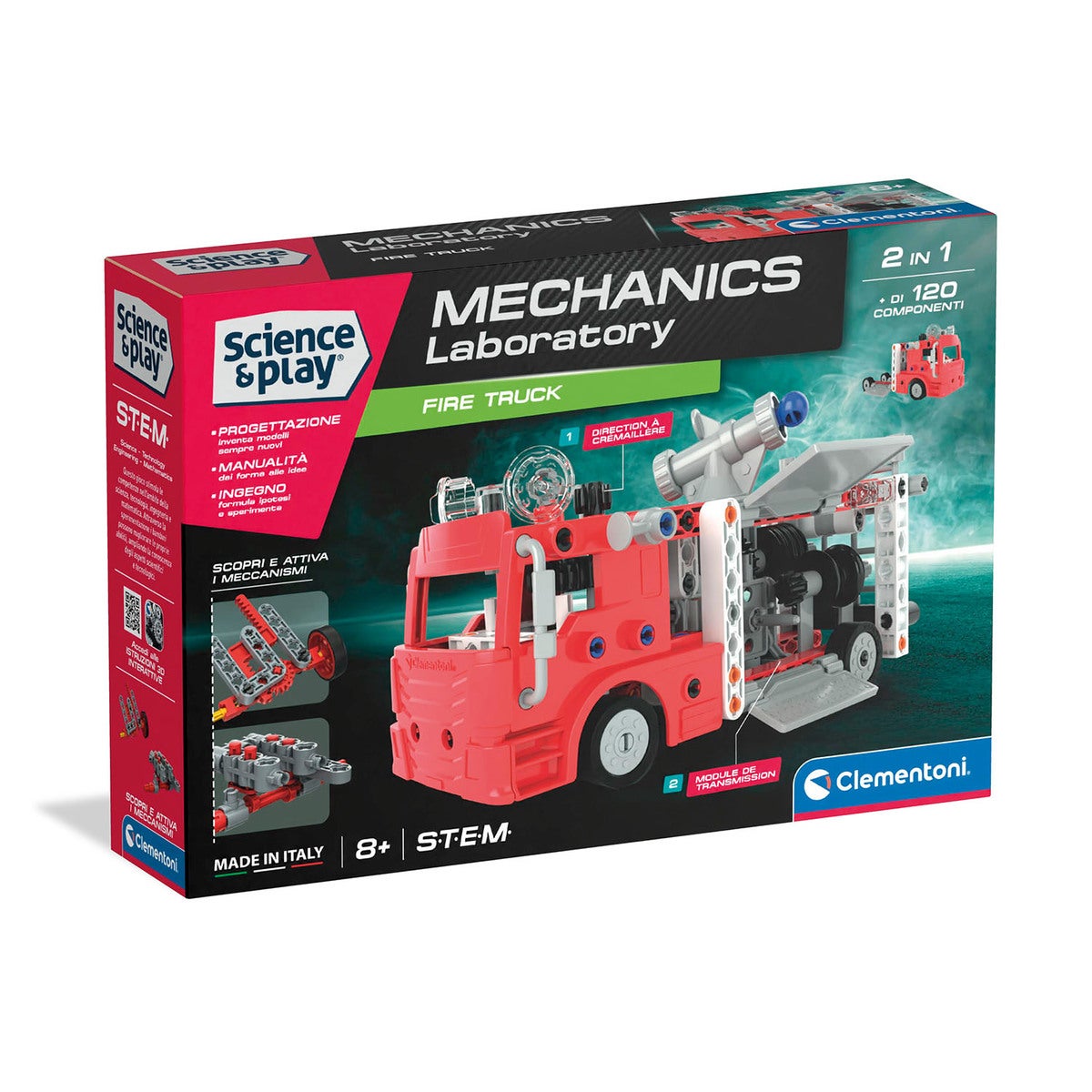 Brannbil Science And Play Mechanics Fire Truck