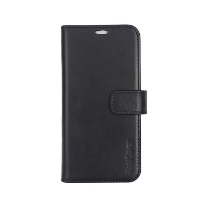 Mobilfodral 2in1 Strålningsskydd Läder MagS Svart - iPhone 15 Pro